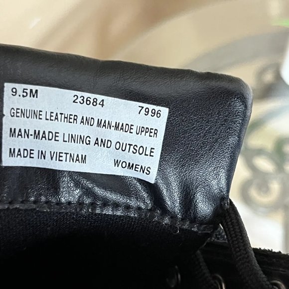 Timberland Womens Boots‎ Waterproof Size 9.5 M Black Nubuck Linden Woods 6” - Picture 10 of 10